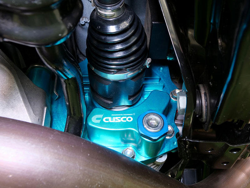Cusco Bigger Capacity Differential Cover – Blue – Toyota Yaris GR