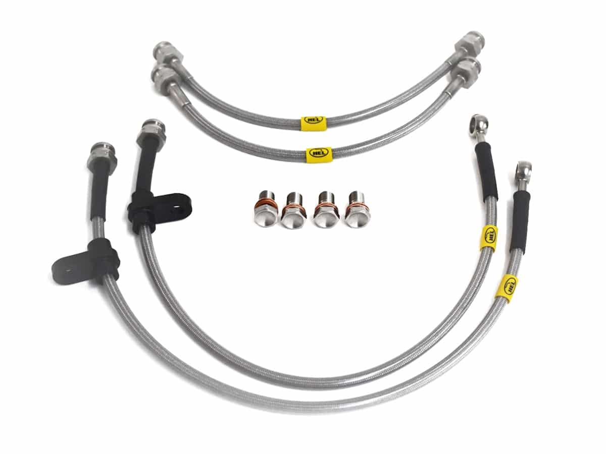HEL Performance Braided Brake Lines- Honda civic 01-06