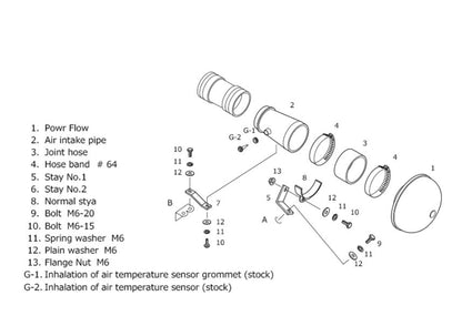 HKS Air Intake Toyota Supra SPF R JZA80 2JZ-GE