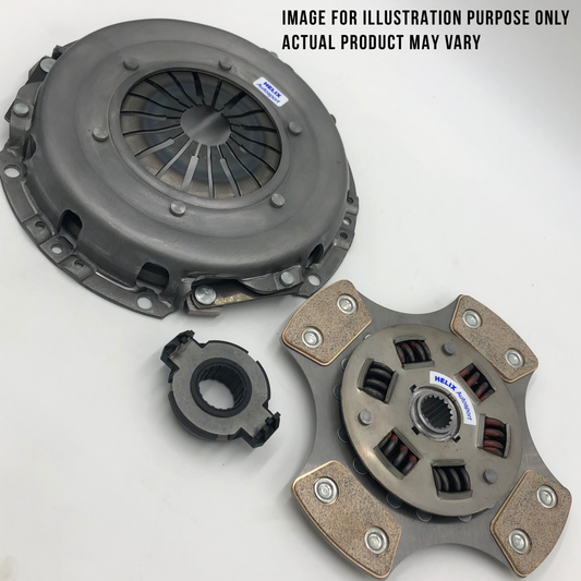 Helix 3 Piece Performance Ceramettalic Paddle Sprung Clutch Kit Mazda MX5 NA 1.6 1990-1998