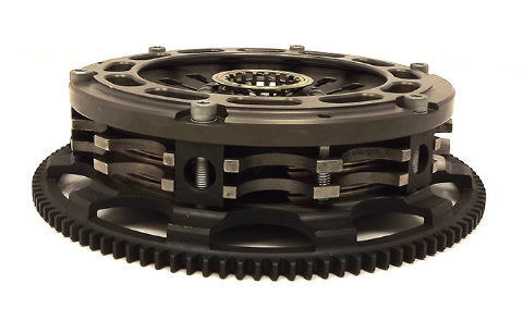 MTX Evo 4/9 Twin Plate Clutch & Flywheel Set, Pull LIGHT